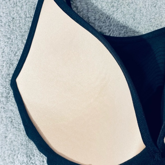 JKY JOCKY Large Black Bralette Sports Athletic Bra - Picture 9 of 10